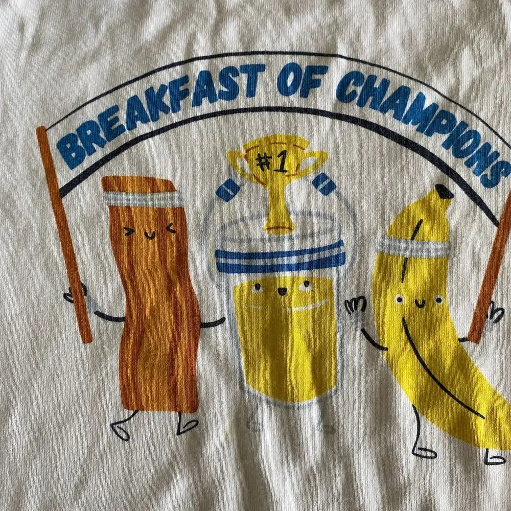 Old Navy Breakfast Theme Pajama Set 5T